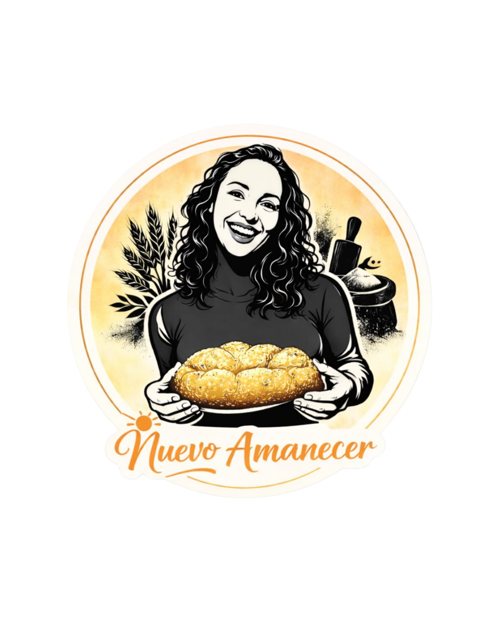 nuevo amanecer old logo, png